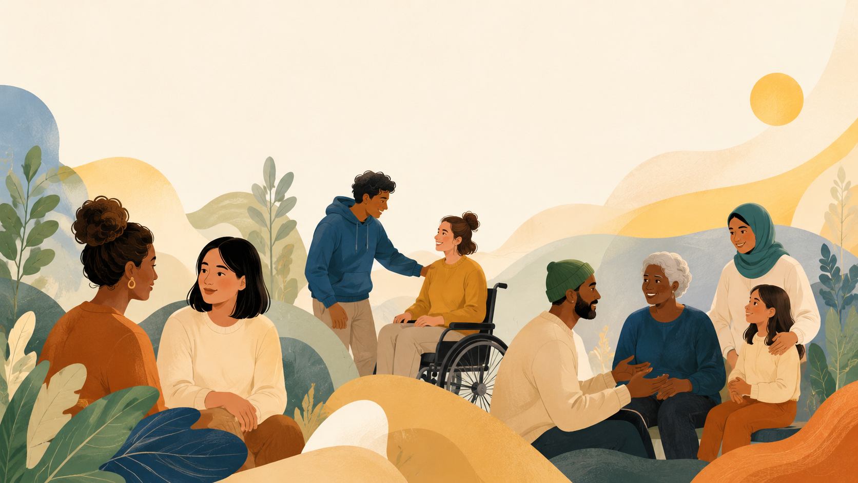 Illustration für gemeinnützige Organisationen und NGOs